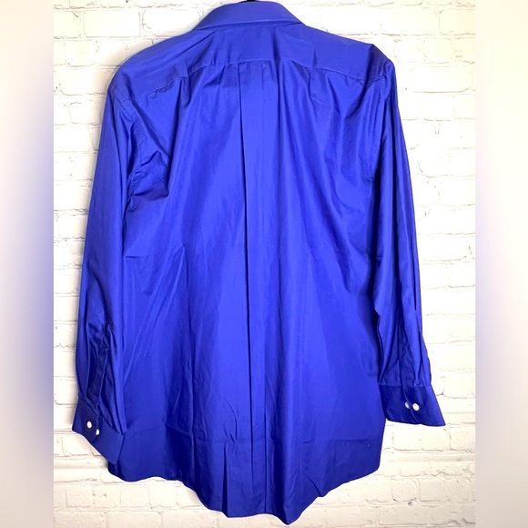 NWOT Van Heusen Blue Dress Shirt, sz. XL - Picture 2 of 3